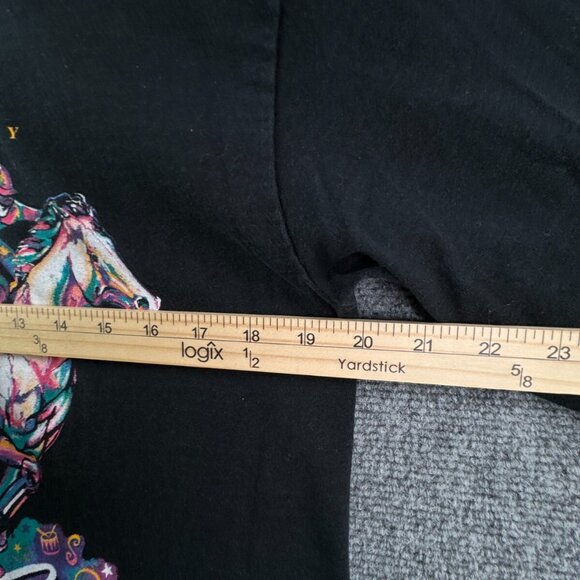 VTG 1997 Kentucky Derby Shirt Mens Large Crew Retro USA Made Barnhart Black - Picture 5 of 15